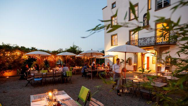 Schloss Wartegg Rorschacherberg Restoran gambar